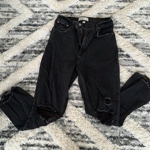 Abercrombie & Fitch Curve Love Ultra High Rise Ankle